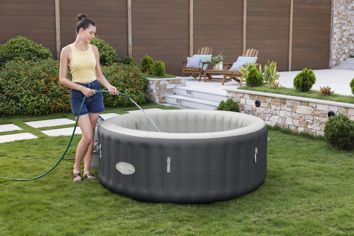 SaluSpa Hot Springs Energy-Efficient AirJet 2-4 Person Inflatable Hot