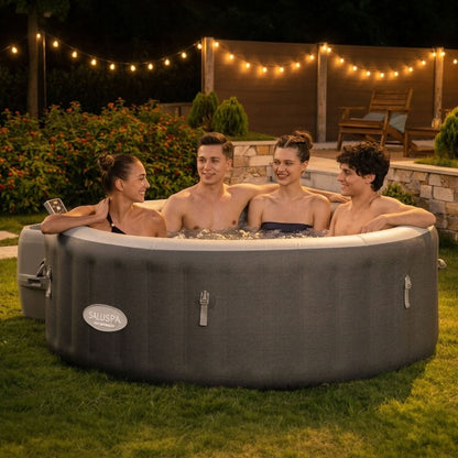 SaluSpa Hot Springs Energy-Efficient AirJet 2-4 Person Inflatable Hot