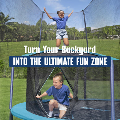Bestway Xtreme Air 10 ft Outdoor Trampoline for Kids & Adults, No-Gap