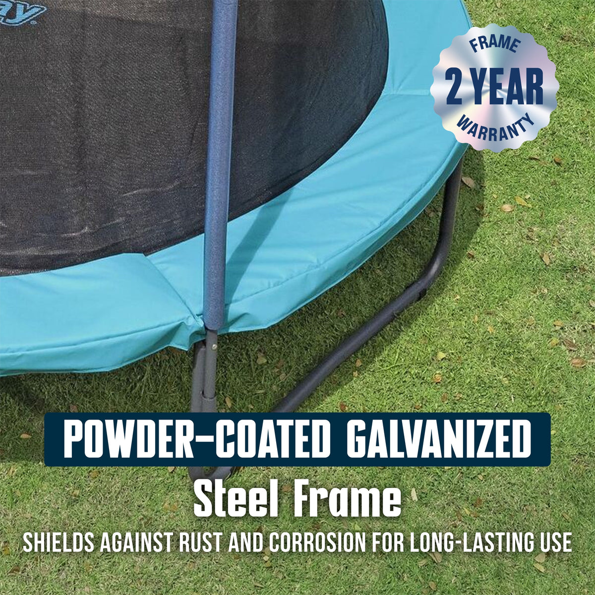 Bestway Xtreme Air 10 ft Outdoor Trampoline for Kids & Adults, No-Gap