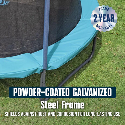 Bestway Xtreme Air 10 ft Outdoor Trampoline for Kids & Adults, No-Gap