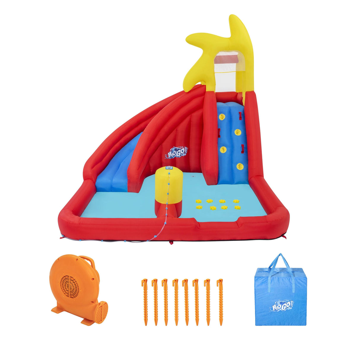 H2OGO! AstroSplash Kids Inflatable Mega Water Park 10'9"