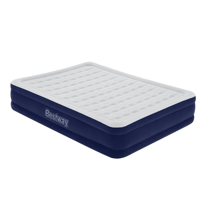 Bestway Tritech Air Mattress Queen 15" with Built-in AC Pump Included