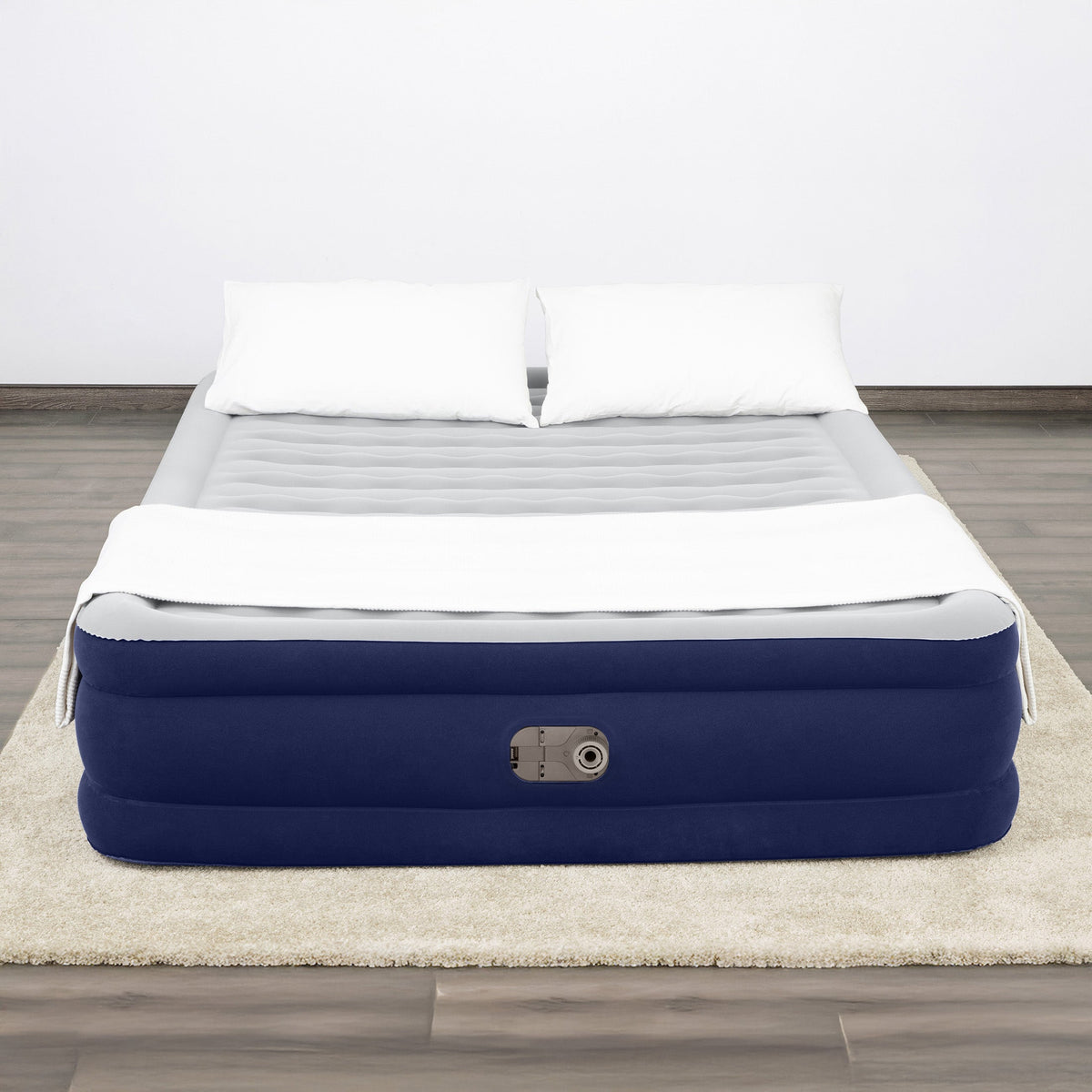 Bestway Tritech Air Mattress Queen 15" with Built-in AC Pump Included