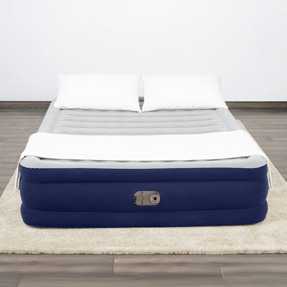 Bestway Tritech Air Mattress Queen 15" with Built-in AC Pump Included