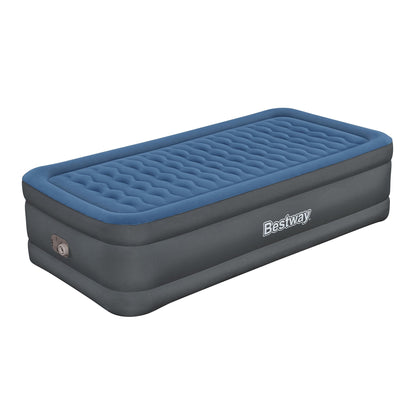 Bestway Tough Guard Air Mattress Twin 18" with Built-in AC Pump