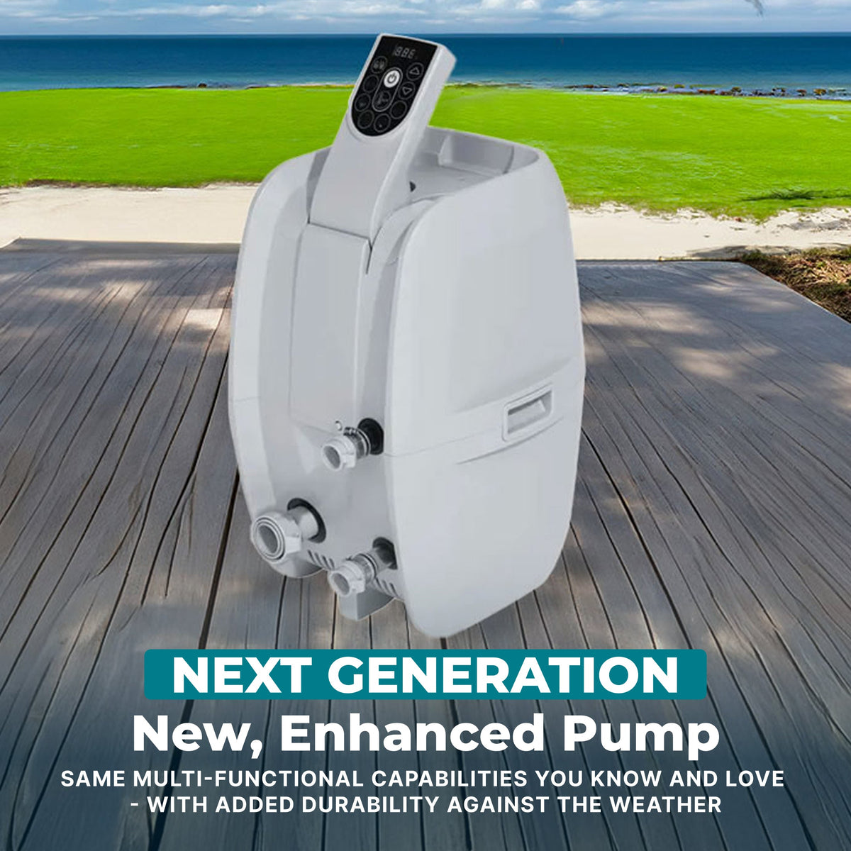 SaluSpa AirJet Smart Hot Tub Heater Pump with App-Control