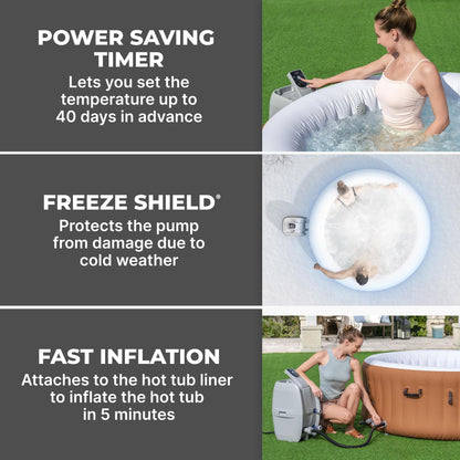 SaluSpa AirJet Smart Hot Tub Heater Pump with App-Control