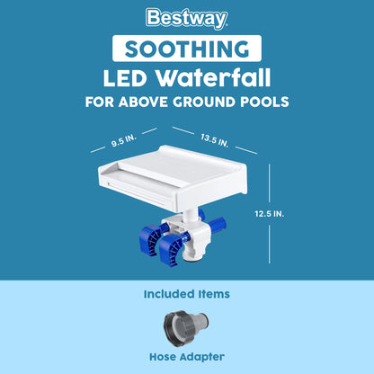 Bestway Soothing LED Pool Waterfall