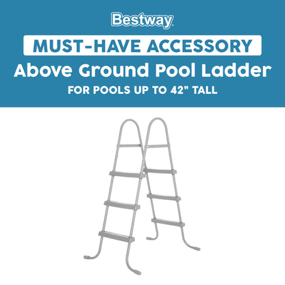 Bestway Above Ground Pool 42" Ladder Replacement, Gray