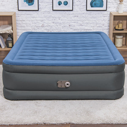 Bestway Tough Guard Air Mattress Queen 18" with Built-in AC Pump