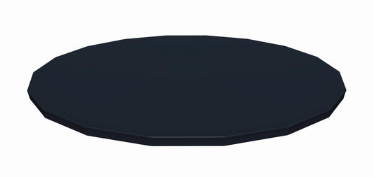 Coleman Power Steel 18' Round Above Ground Pool Cover Replacement, Bla
